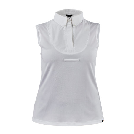 Chemise à lavallière sans manches Shires Aubrion