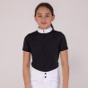 Chemise de concours Optima LX jeune cavalier Shires Aubrion - Noir