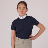 Chemise de concours Optima LX jeune cavalier Shires Aubrion - Marine