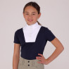 Chemise de concours Optima MX jeune cavalier Shires Aubrion - Marine
