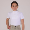 Chemise de concours Optima MX jeune cavalier Shires Aubrion - Blanc