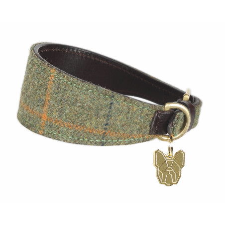 Collier en tweed pour lévrier Shires Digby & Fox