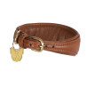 Collier matelassé pour lévrier Shires Digby & Fox - Fauve