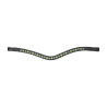 Frontal deux tons Shires Velociti Gara - Noir / vert