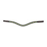 Frontal deux tons Shires Velociti Gara - Marron / vert