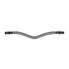 Frontal strass irisé Shires Velociti Gara - Noir