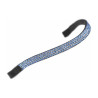 Frontal strass large Shires Velociti Gara - Bleu / noir