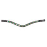 Frontal strass vert Shires Velociti Gara - Marron