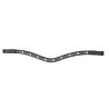 Frontal trois tons Shires Velociti Gara - Noir / bleu