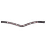 Frontal trois tons Shires Velociti Gara - Noir / cerise