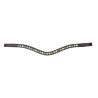 Frontal trois tons Shires Velociti Gara - Marron / vert