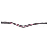 Frontal trois tons Shires Velociti Gara - Noir / rose