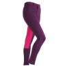 Jodhpurs deux tons fille Shires Wessex - Violet / rose