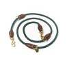 Laisse d'éducation en corde fine Shires Digby & Fox - Vert