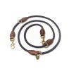 Laisse d'éducation en corde fine Shires Digby & Fox - Marine
