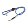 Laisse pour chien en cuir rond Shires Digby & Fox - Royal