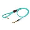 Laisse pour chien en cuir rond Shires Digby & Fox - Sarcelle