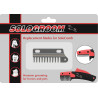 Lames de rechange Shires Solocomb - Argent