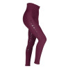 Legging d'équitation Eltar jeune cavalier Shires Aubrion - Noir cerise