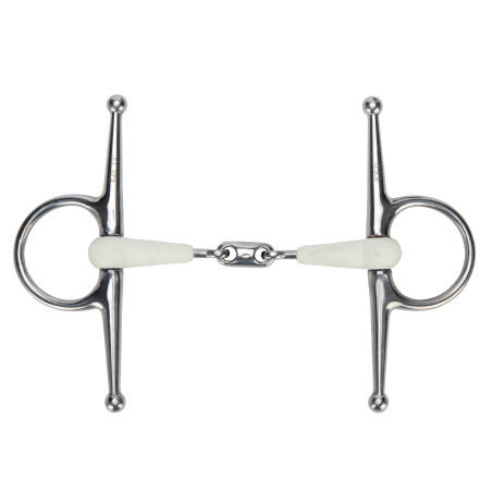 Mors à aiguilles double brisure EquiKind Softie Shires