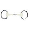 Mors à olives plat brisé EquiKind Softie Shires - Acier