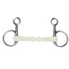Mors baucher canon courbe EquiKind Softie Shires - Acier