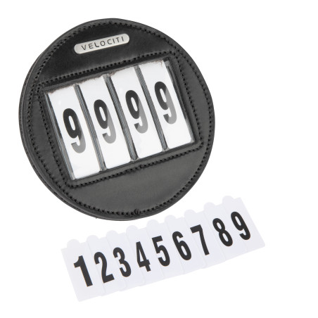 Porte-numéro rond x4 Shires Velociti