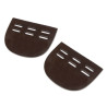 Protège-boucles de sangle Shires Velociti Gara - Marron