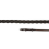 Rênes à laçage cuir Shires Velociti Gara - Marron