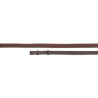 Rênes caoutchouc souple 54" Shires Velociti Gara - Marron