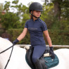 Sous-couche manches courtes Equestrian jeune cavalier Shires Aubrion - Minuit