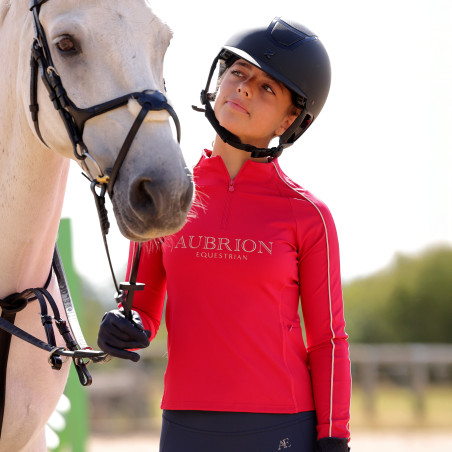 Sous-couche manches longues Equestrian jeune cavalier Shires Aubrion