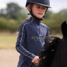 Sous-couche manches longues Equestrian jeune cavalier Shires Aubrion - Minuit