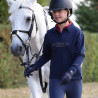 Sweat à boutons Equestrian jeune cavalier Shires Aubrion - Minuit