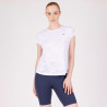 T-shirt technique React Shires Aubrion - Blanc