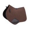 Tapis de selle d'obstacle coton Deluxe Shires Arma - Marron