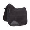 Tapis de selle de dressage coton Deluxe Shires Arma - Noir