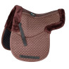 Tapis de selle semi-doublé Shires Arma Numnah - Marron