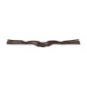 Têtière FreedomFit double Shires Velociti Rapida - Marron