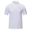 Polo de compétition manches courtes Euro-Star Marlon homme - Blanc