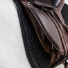 Tapis de selle Kentucky Glitter Stone dressage - Marine