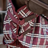 Couvre cou All Weather imperméable comfort Kentucky - Bordeaux à carreaux