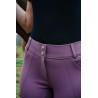 Pantalon Je t'aime Equithème Elsa femme - Lilas
