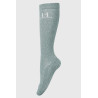 Chaussettes à pailettes Harcour Happy par 2 - Vert de gris