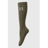 Chaussettes à pailettes Harcour Happy par 2 - Vert olive