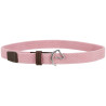 Ceinture tressée Equithème EK-Horse - Rose