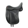 Selle de dressage Brindisi en cuir PU Pro-Light - Noir