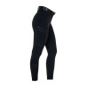 Pantalon slim fit femme taille haute Equestro Ridertechnology coutures thermosoudées - Noir
