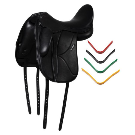 Selle de dressage Supreme DA Richmond à arcade interchangeable 4 arçons inclus