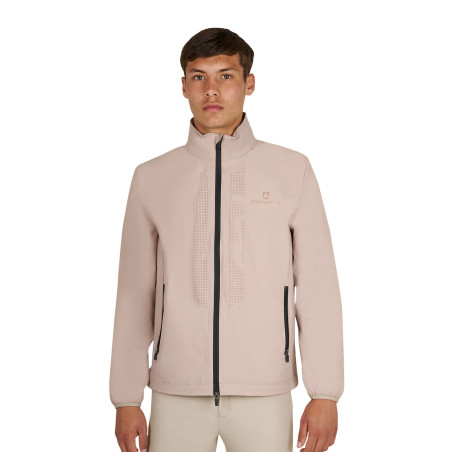 Veste Softshell Equestro homme logo au dos